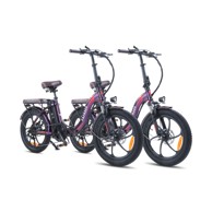 FAFREES F20 Pro električni bicikl 20" 250W, ljubičasti